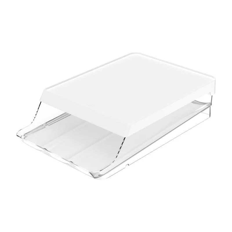 Organizador de Huevos 21 Unidades OU «Roll Clear» (Blanco) - Imagen 3
