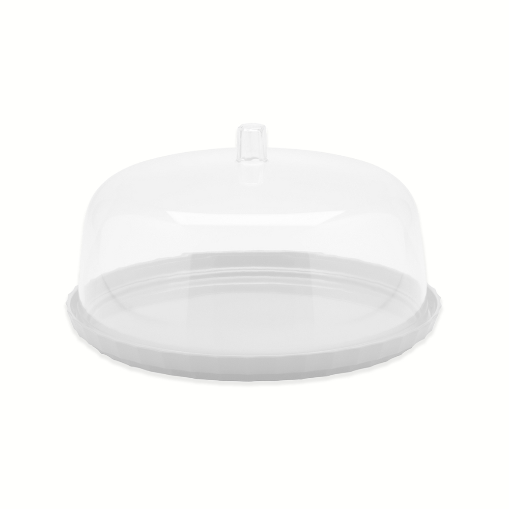 Plato con Cúpula 30cm OU «Break» (Blanco)