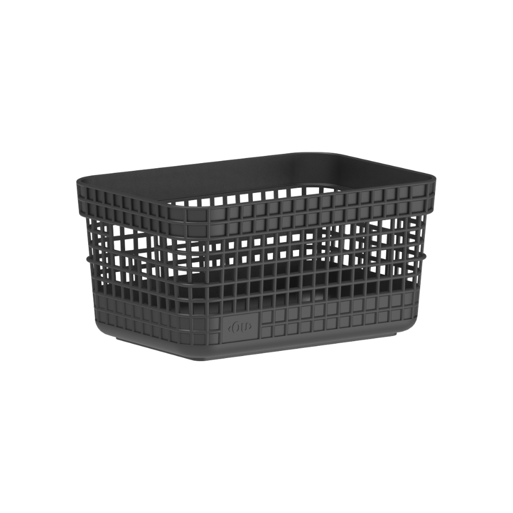 Cesta Organizadora 20x14x10cm 2,5 litros OU «Grid» (Negro)