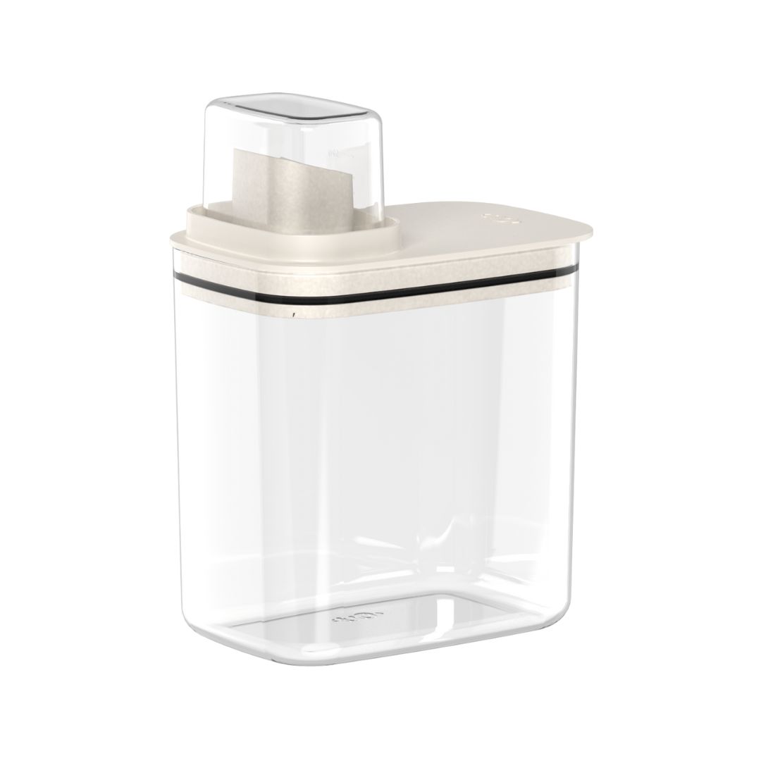 Dispensador de Detergente de Lavarropas 1,5 litros OU «Flow» (Beige) - Imagen 2