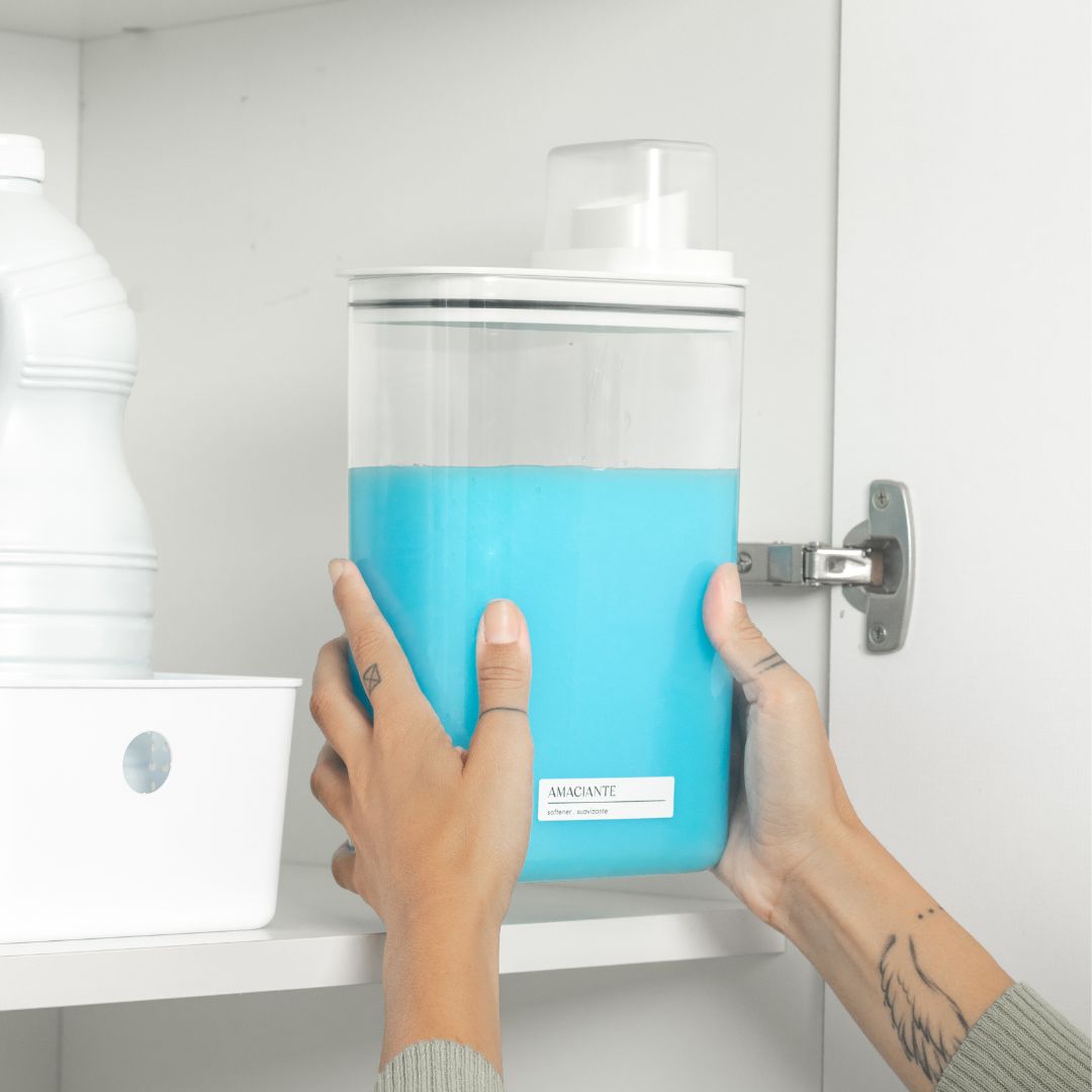 Dispensador de Detergente de Lavarropas 2,3 litros OU «Flow» (Beige) - Imagen 4