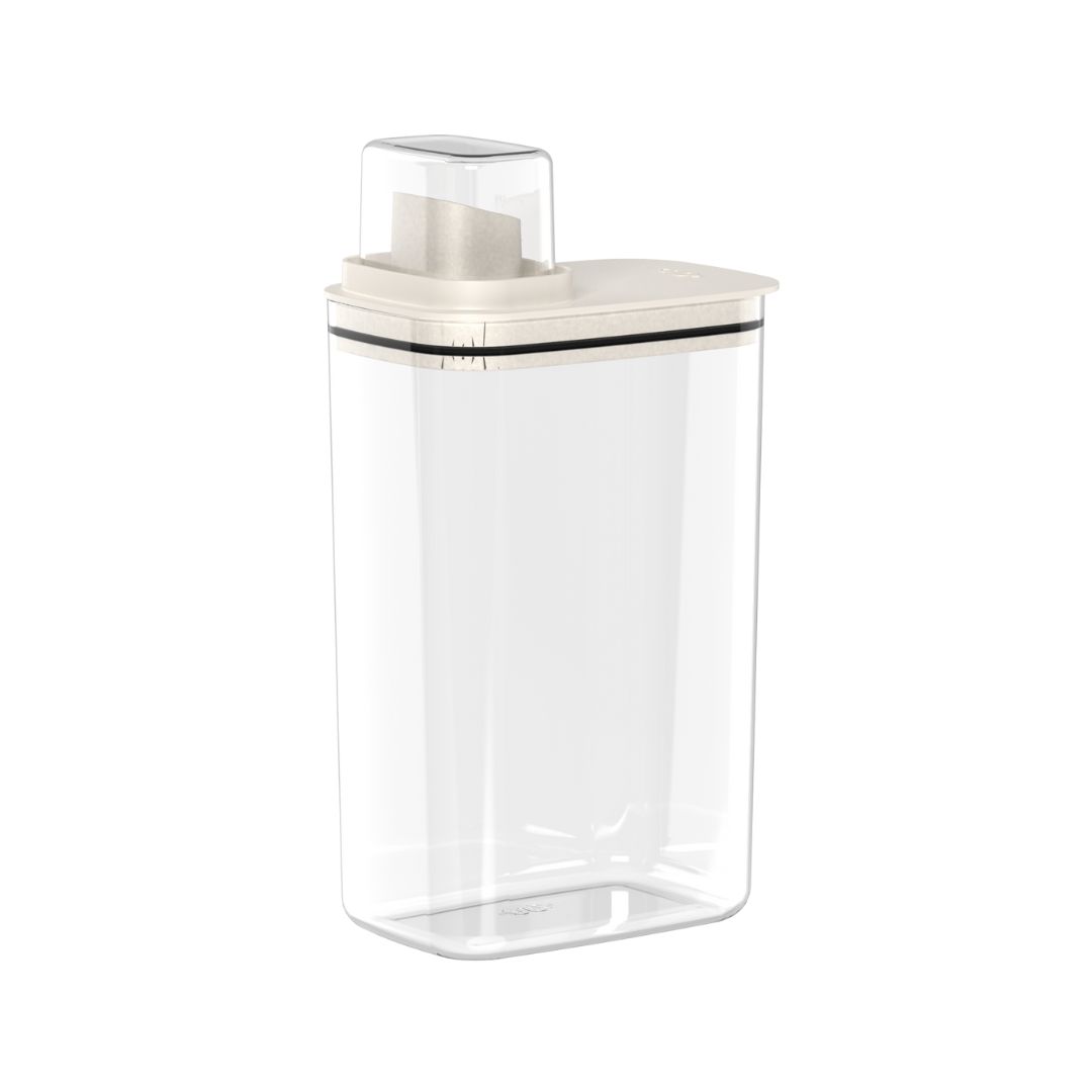 Dispensador de Detergente de Lavarropas 2,3 litros OU «Flow» (Beige) - Imagen 2