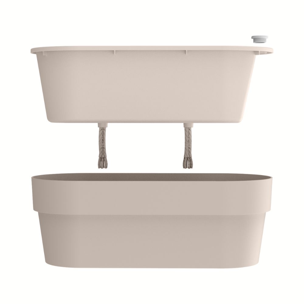Huerta de Cultivo 29x10x11cm OU «Autoriego» (Beige) - Imagen 3