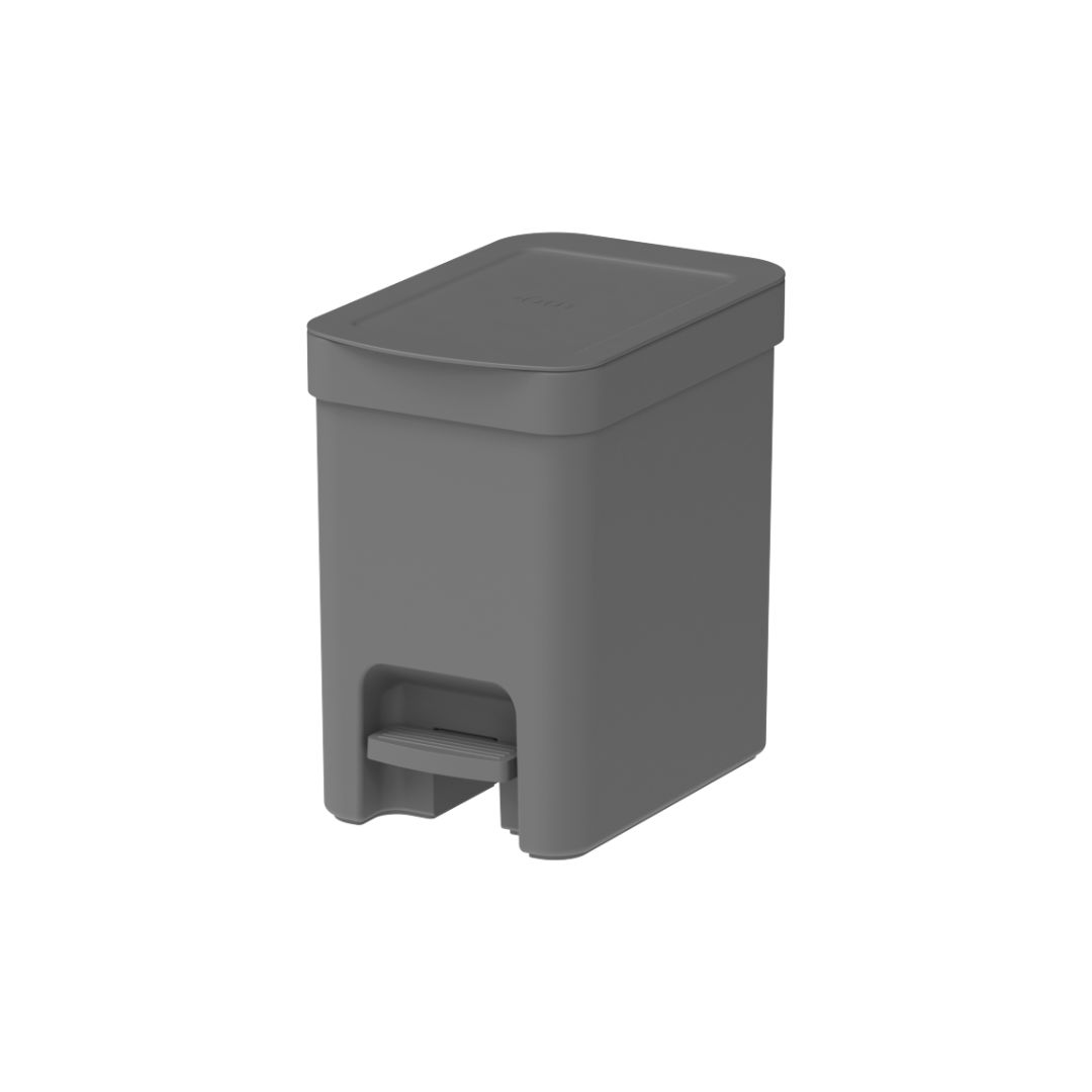 Basurero 6 litros con Pedal OU «Trium» (Gris)