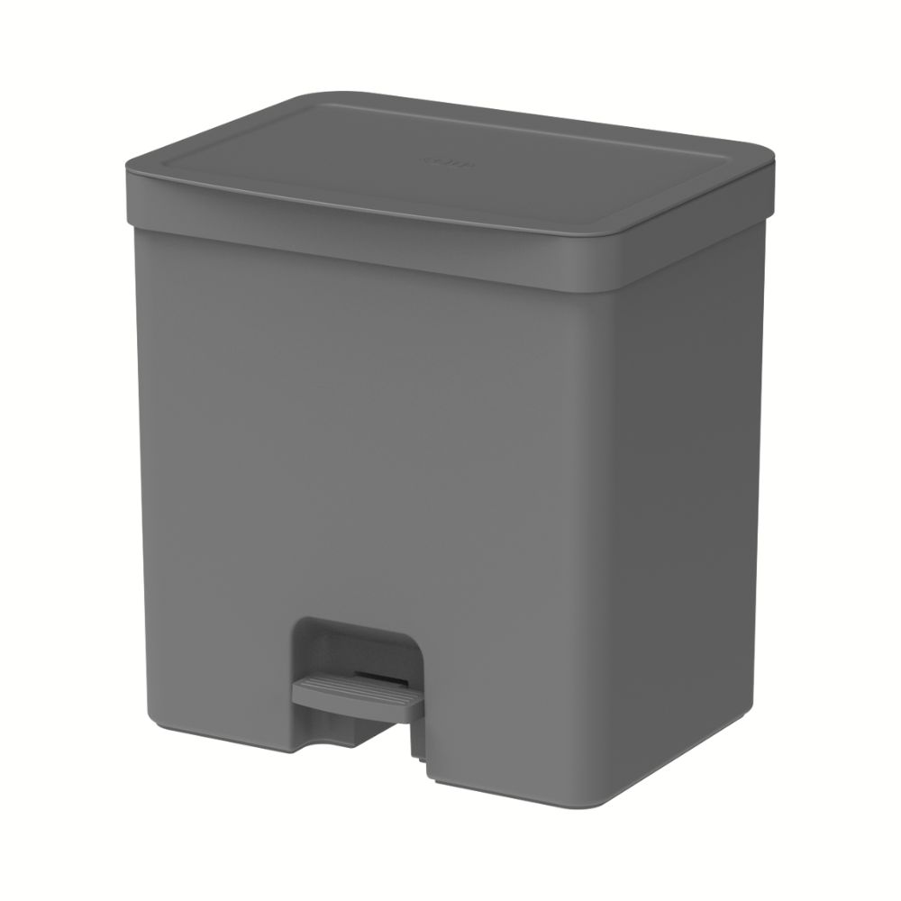 Basurero 20 litros con Pedal OU «Trium» (Gris) - Imagen 2