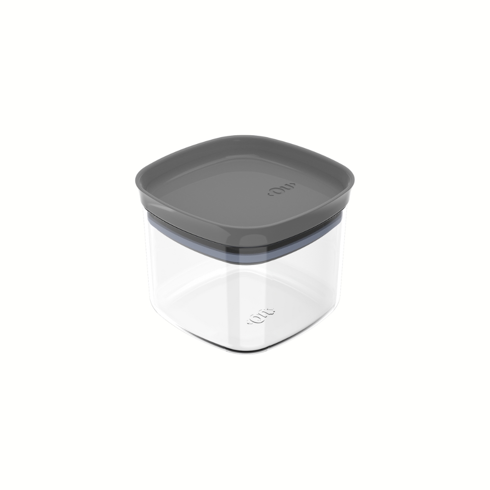 Recipiente Hermético Organizador 450ml OU «Block» (Gris)