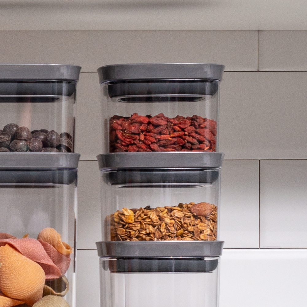 Recipiente Hermético Organizador 450ml OU «Block» (Gris) - Imagen 4