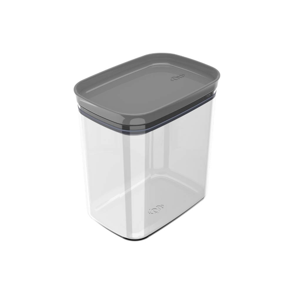 Recipiente Hermético Organizador 1,5 litros OU «Block» (Gris) - Imagen 2