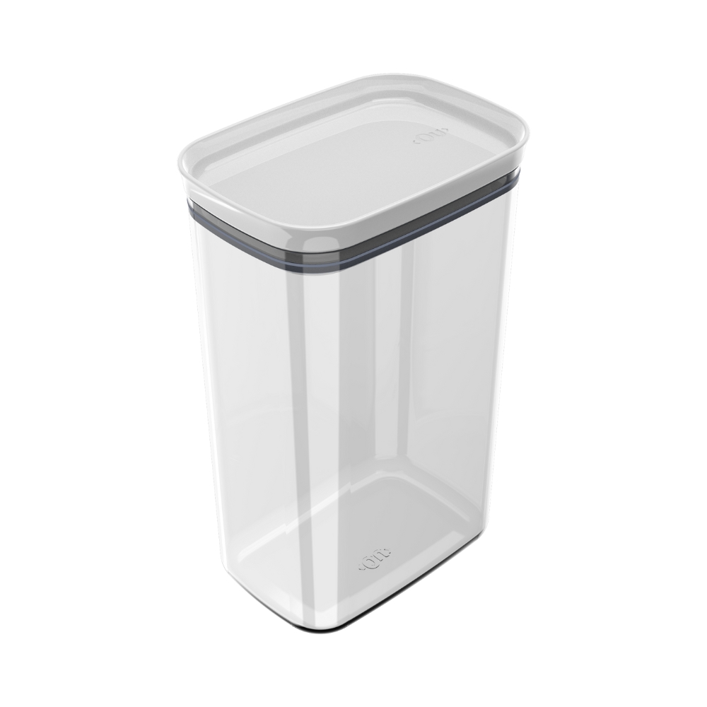 Recipiente Hermético Organizador 2,3 litros OU «Block» (Blanco) - Imagen 2