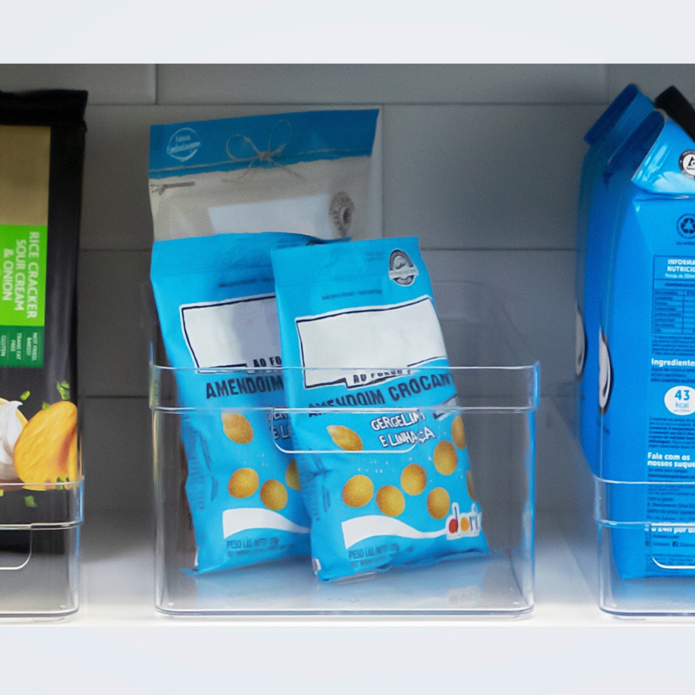 Organizador Apilable 37x20x13cm OU «Clear» (Natural) - Imagen 3