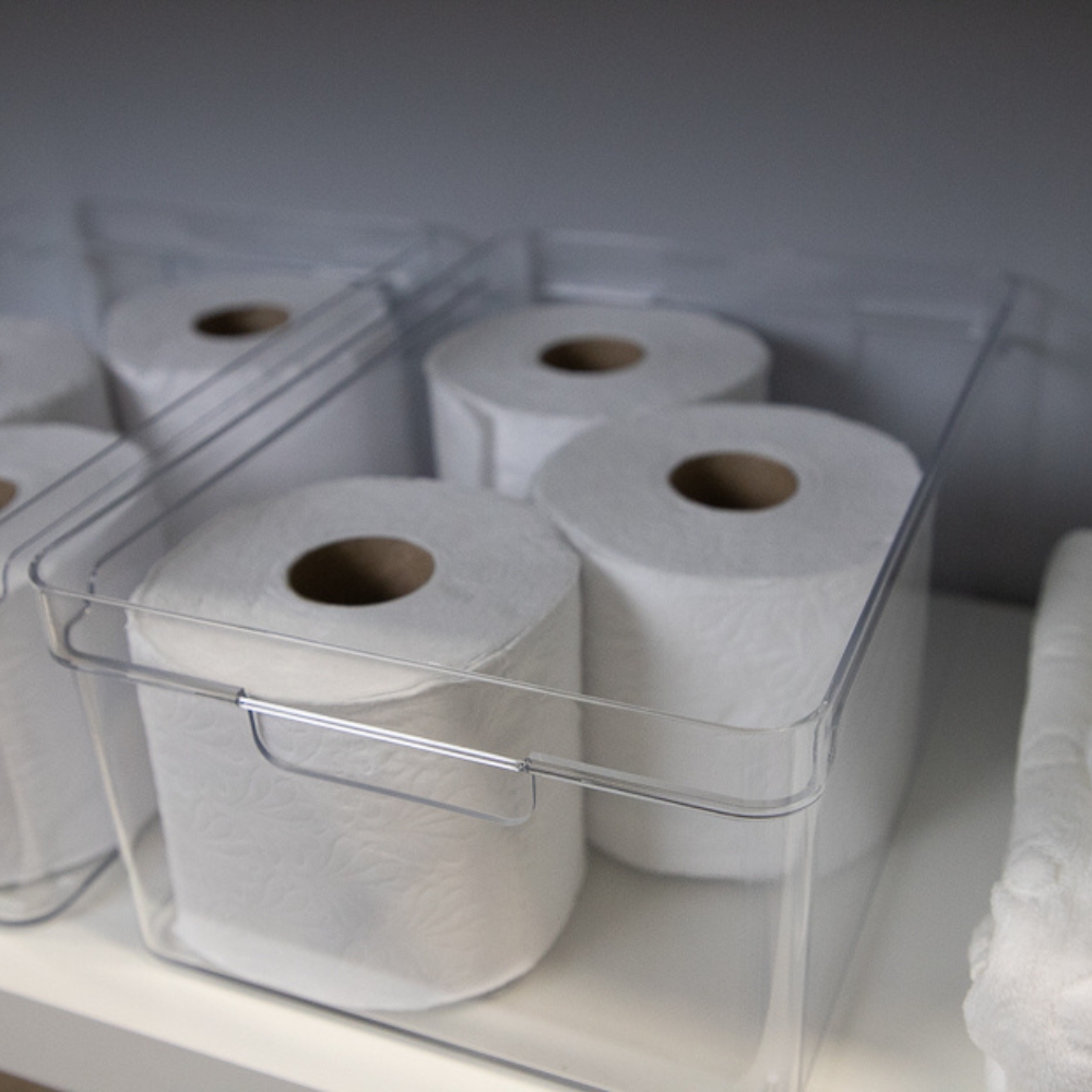 Organizador Apilable 37x20x13cm OU «Clear» (Natural) - Imagen 4