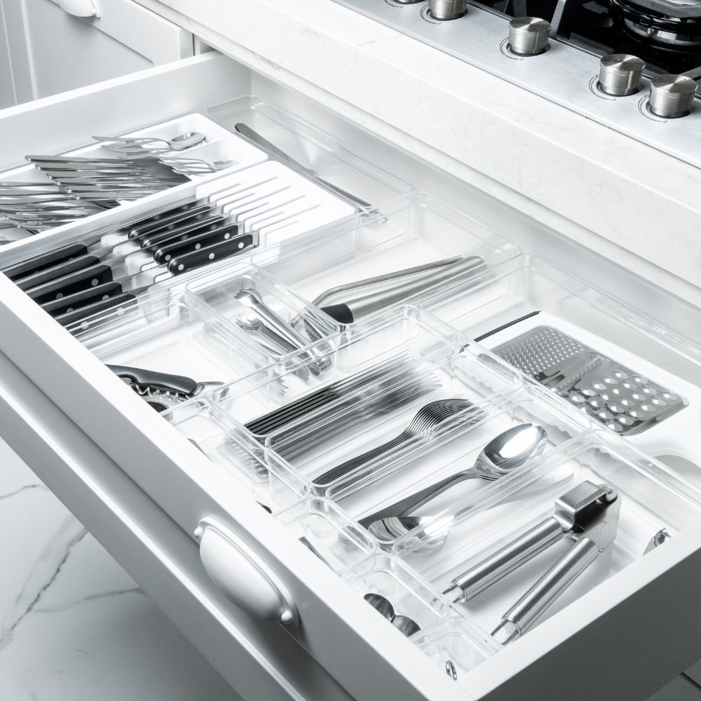 Organizador de Cajones 15×7,5×5,6cm OU «Clear» (Natural) - Imagen 4