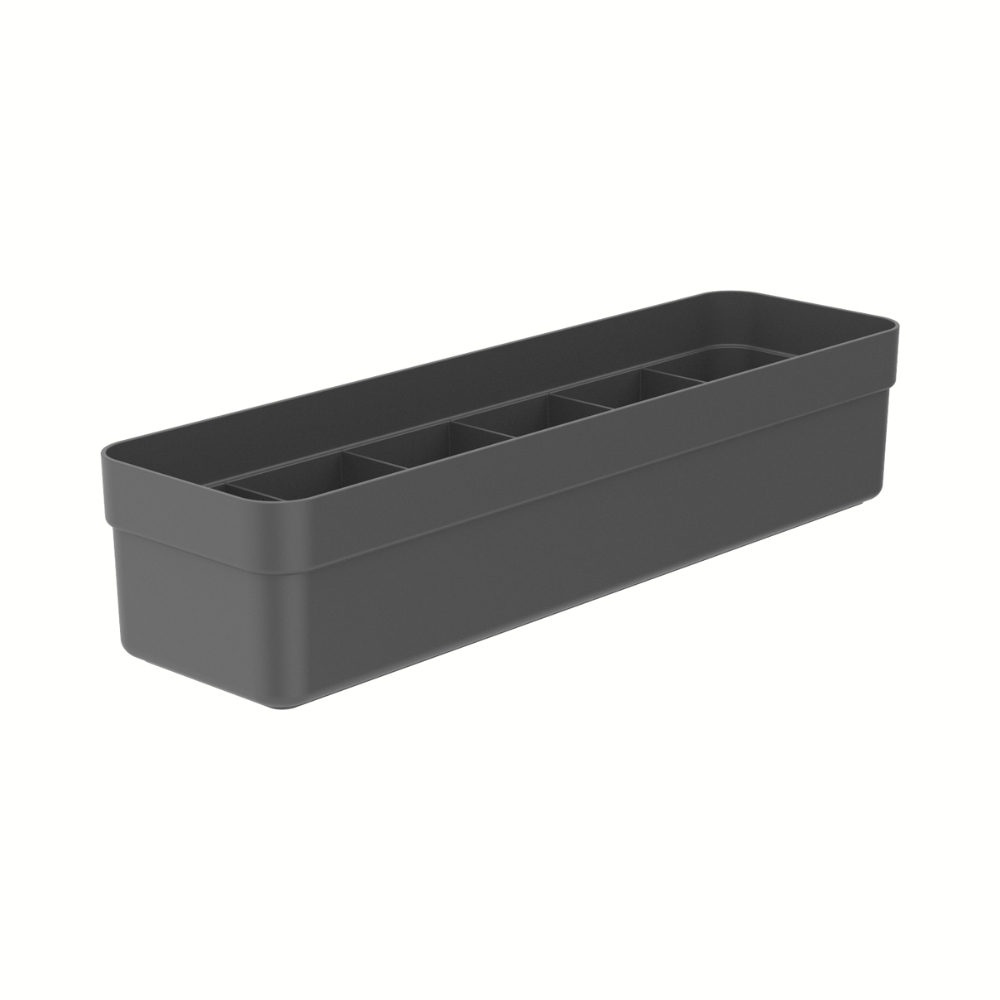 Organizador de Cajones 35x10x7,5cm OU «Logic» (Gris) - Imagen 2