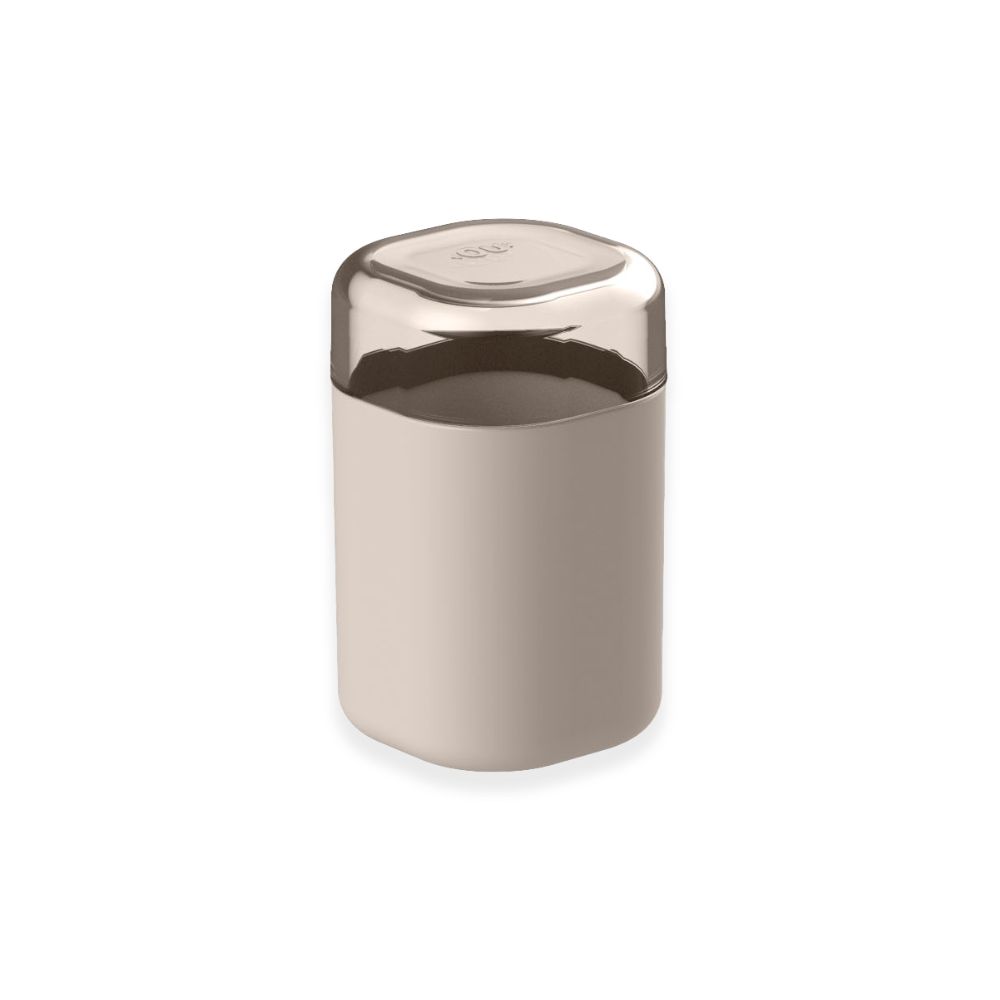 Porta Algodón/Cotonetes OU «Dual» (Beige)