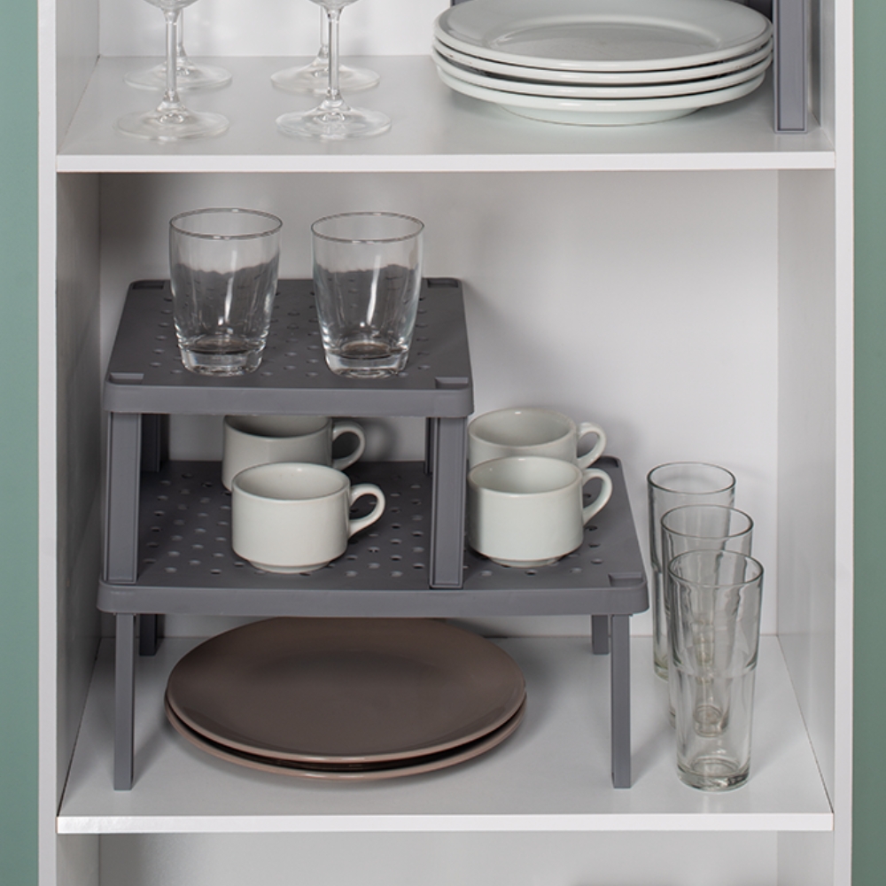 Organizador Rectangular de Armario de Nivel OU «Level» (Gris) - Imagen 3