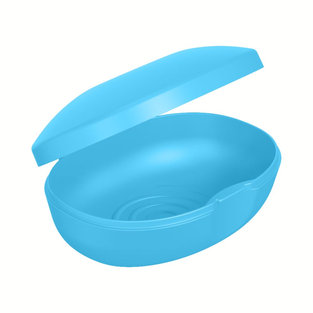 Jabonera con Tapa OU «Soft» (Azul)