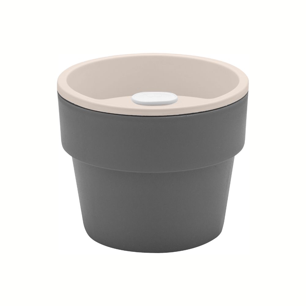 Maceta de Cultivo 15x13cm OU «Autorriego» (Gris)
