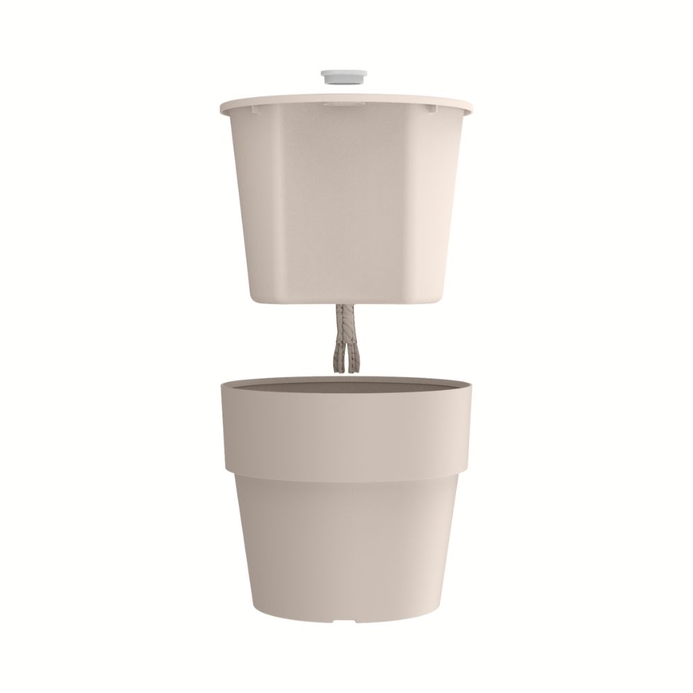 Maceta de Cultivo 15x13cm OU «Autorriego» (Beige) - Imagen 3